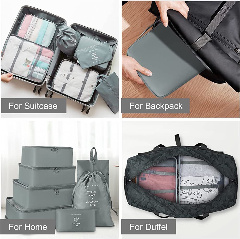 8 SET TRAVEL ORGANIZER