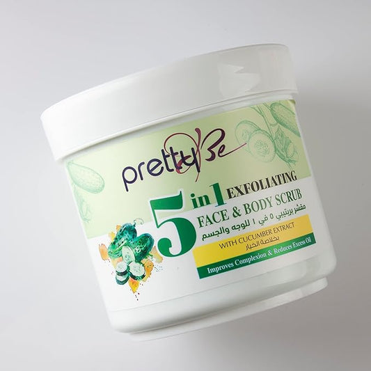 Pretty Be | 5 in 1 Exfoliating Face & Body Scrub