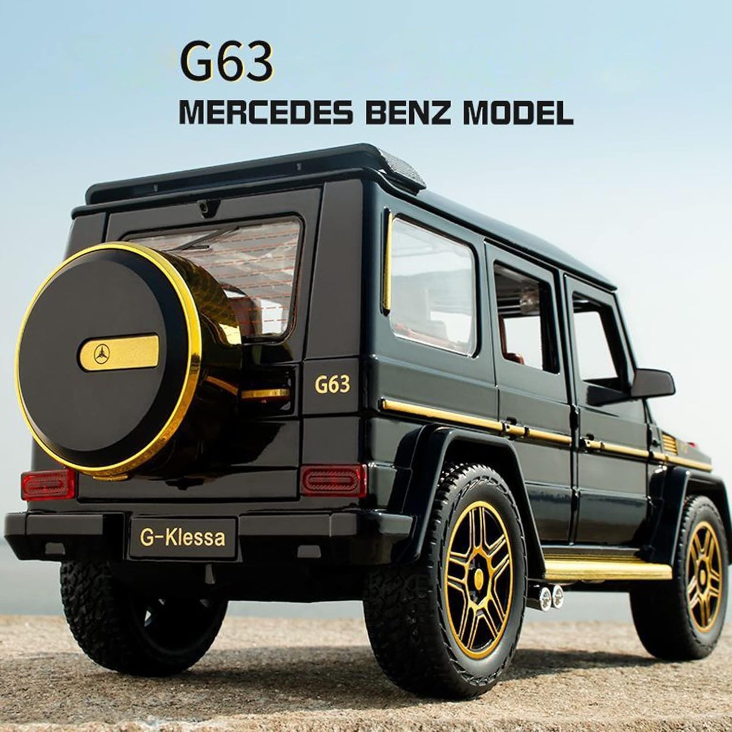 G Wagon | Swift Mercedes Benz G63 AMG 1:32 Diecast Model Car with Sound and Light