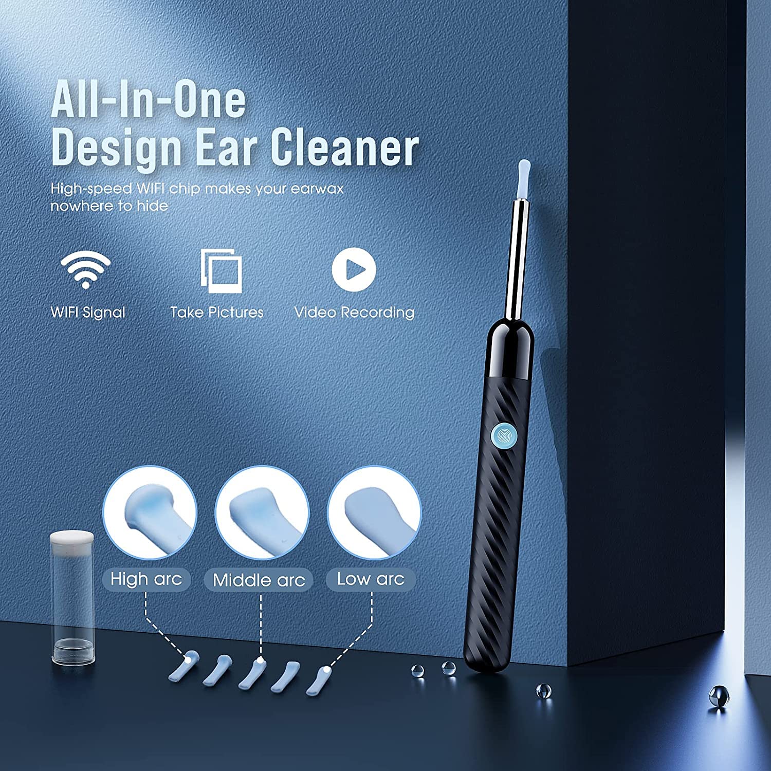 ClearEar™ Wireless Ear Wax Removal Kit with Camera & Light