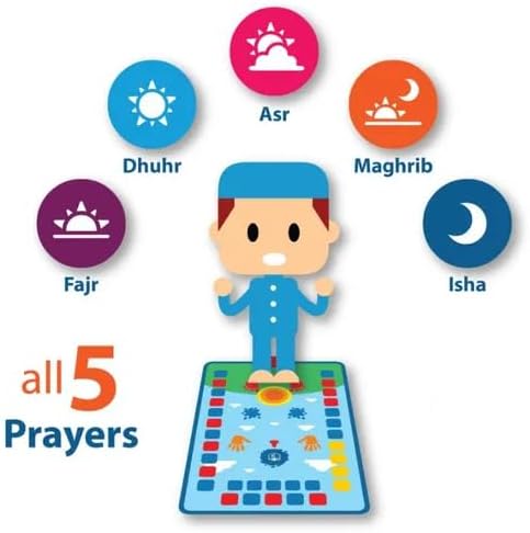 Educational Islamic Prayer Mat - سجادة الصلاة الالكترونية