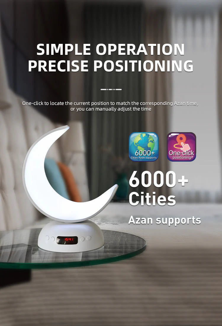 Moon Lamp Quran Speaker