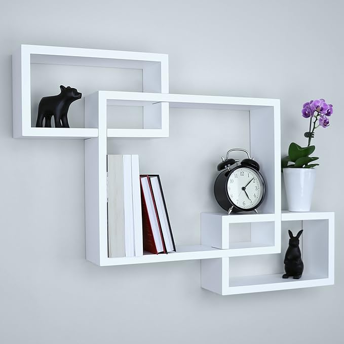 Cube Floating Decorative Wall Shelf