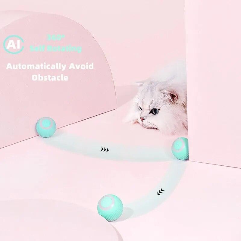 PawSphere™ Smart Interactive LED Cat Ball