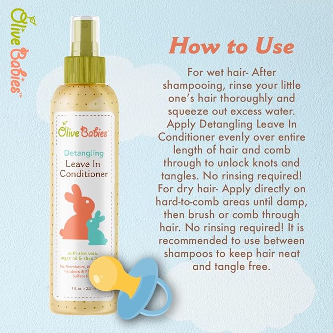 Olive Babies | Leave-in Conditioner Spray