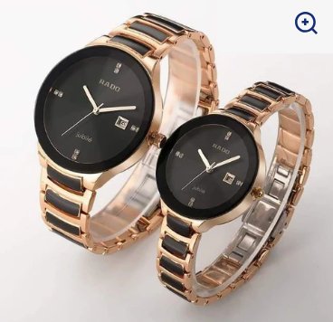 Rado Round Couple Watch