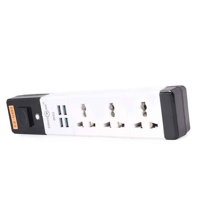 Smart 3 Sockets 4 USB Port